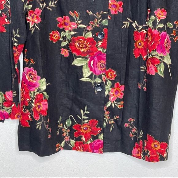 Vintage‎ Susan Graver Floral Skirt Set - Picture 4 of 11